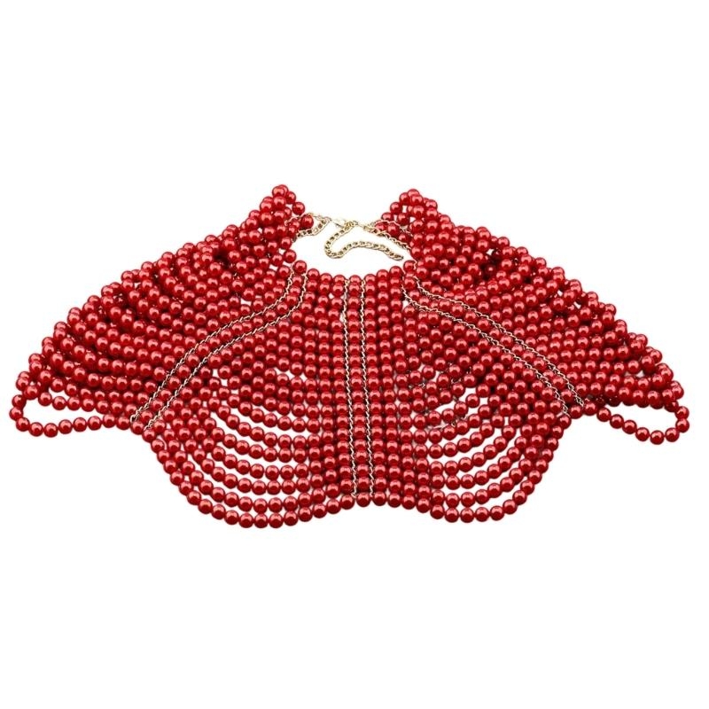 Body Jewelry Women - 49MD Elegant Women Shawl Multi Layer