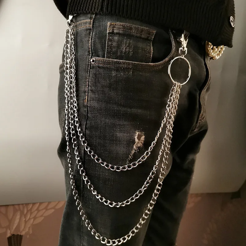 Body Jewelry Waist Chains - Layer Metal Belt Chain Punk Hook