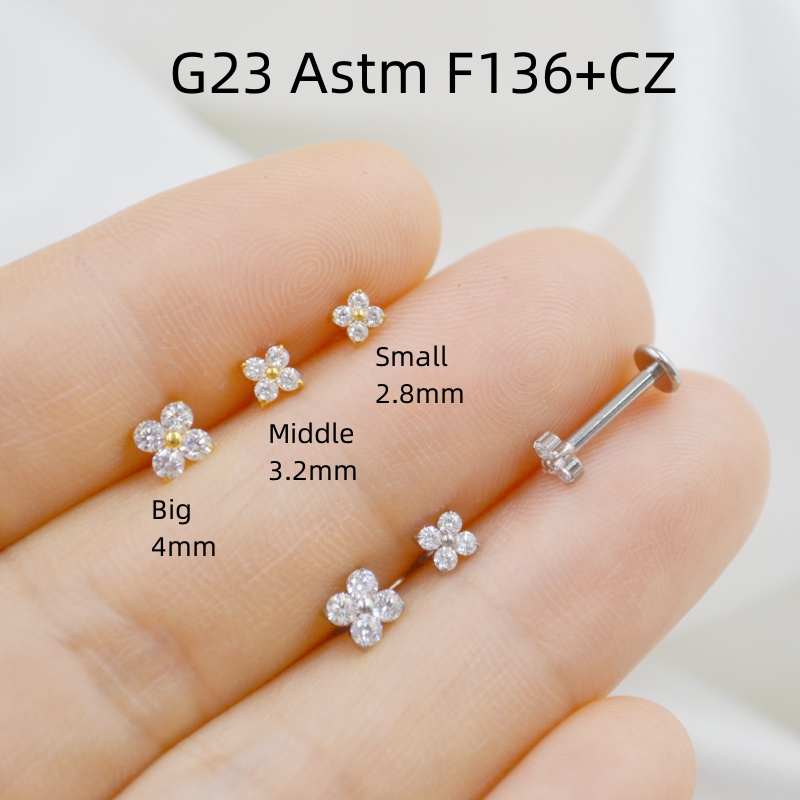 Rook Curved Barbell - 10pcs Body Jewelry 16Gx8mm G23 Titanium