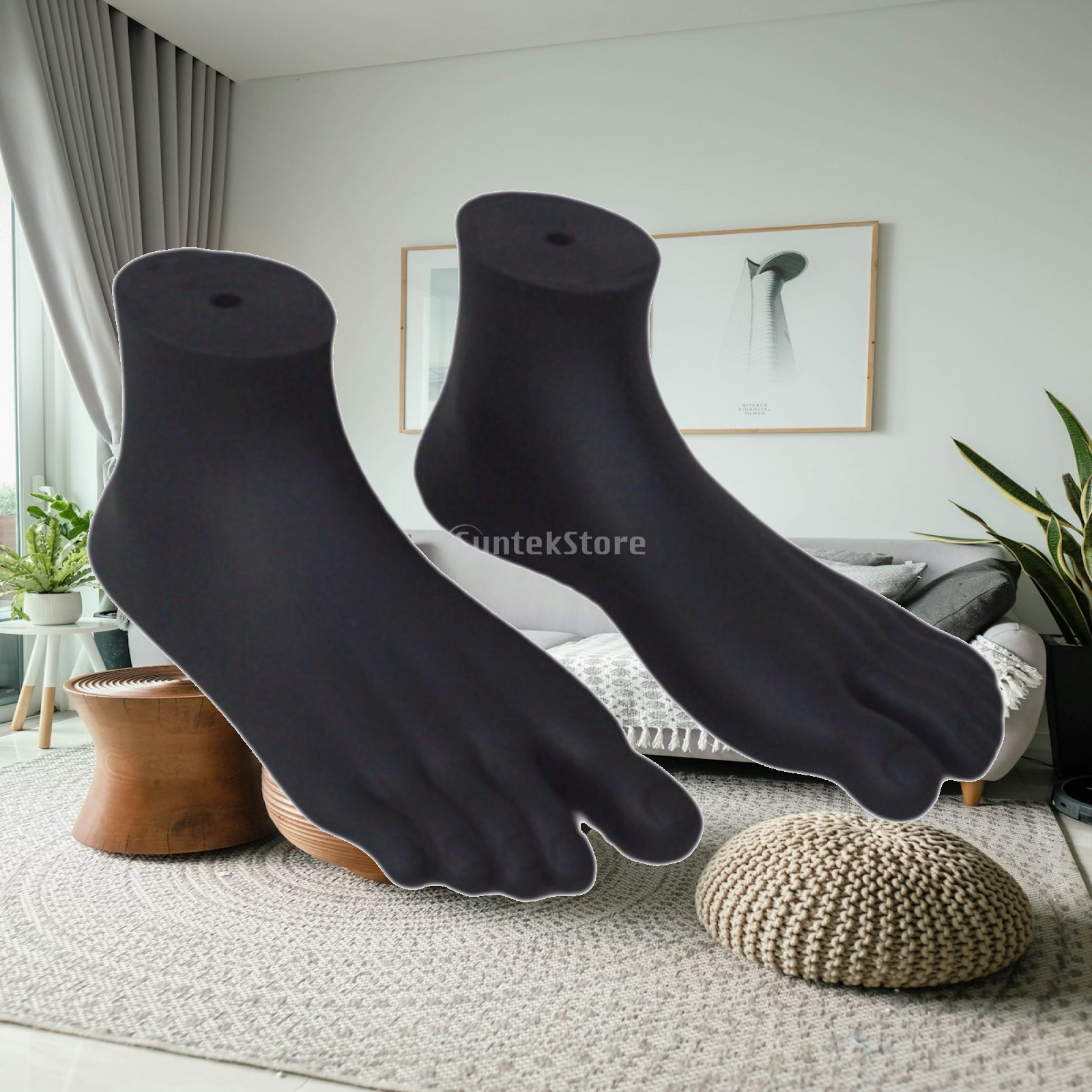 2Pcs Mannequin Foot Manikin Fe - Body Jewelry Mall recension och pris