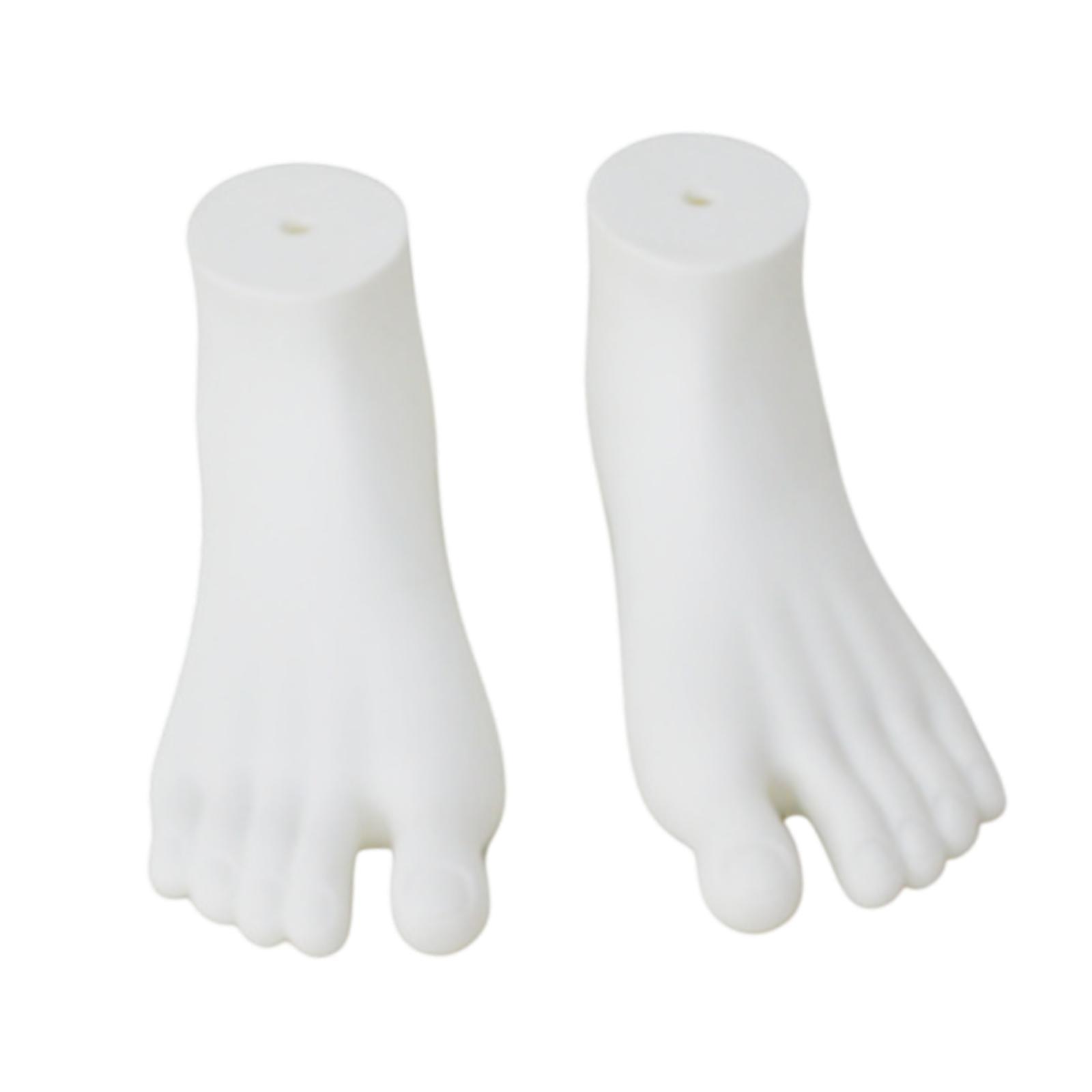 2Pcs Mannequin Foot Manikin Fe - Body Jewelry Mall recension och pris
