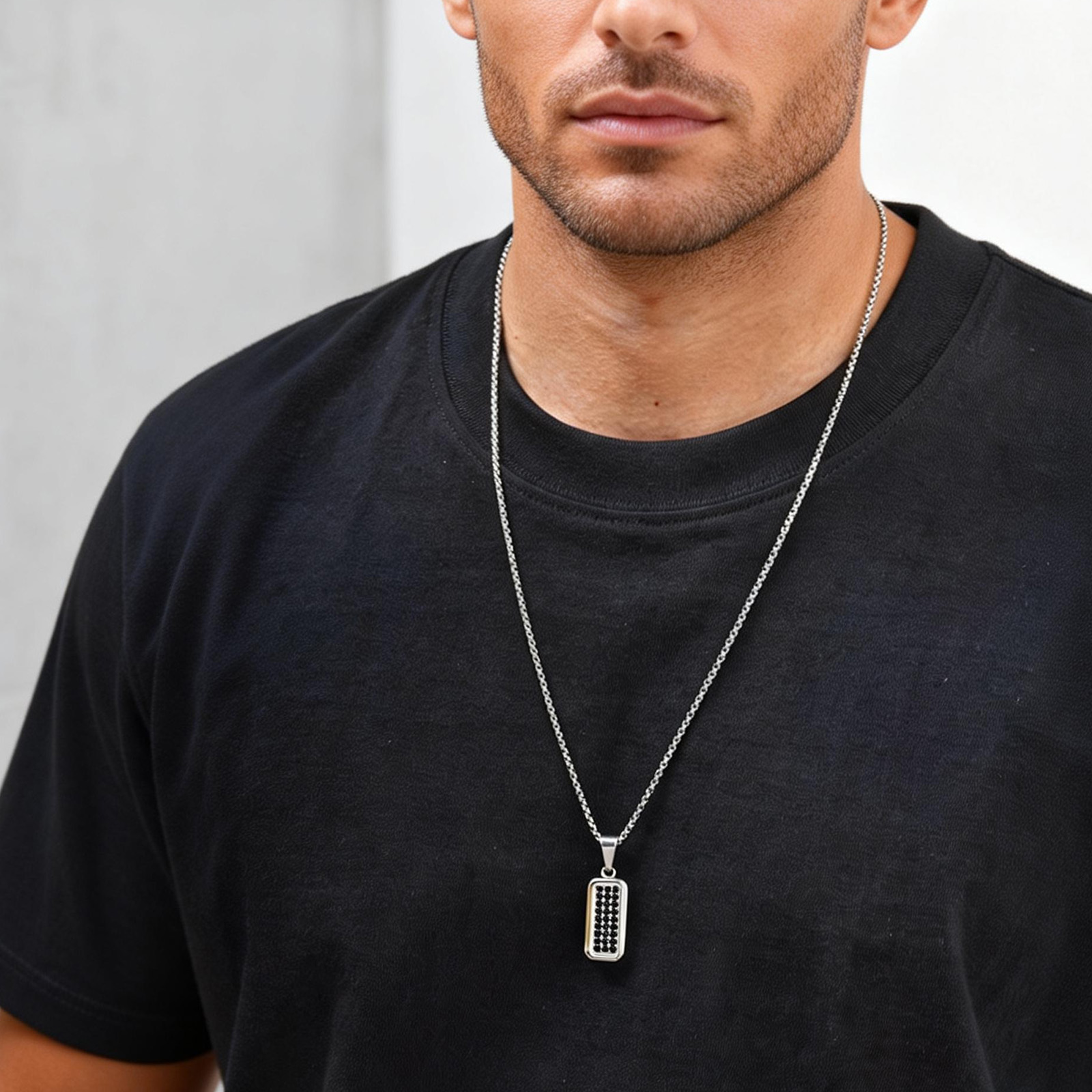 Personalization Dog Tag Neckla - Body Jewelry Back recension och pris