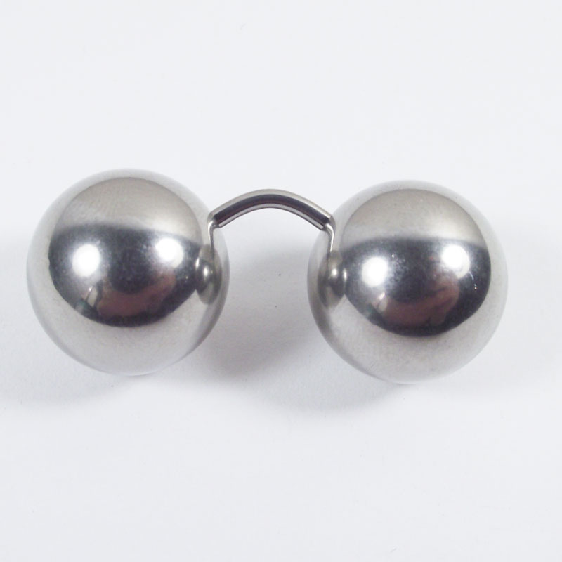 SaYao short bar Big Ball Stain - Nipple Bar Curved recension och pris