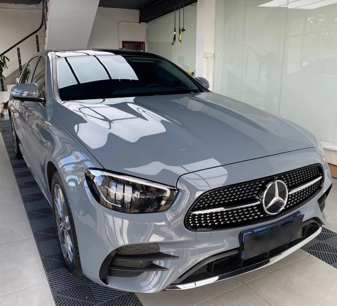 High Gloss Grey Vinyl Wrap Fil - Body Jewelry Glue recension och pris
