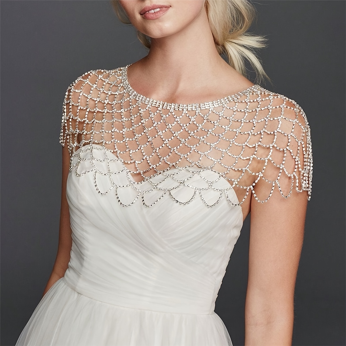 Luxury tassel shoulder chain b - Body Jewelry Back recension och pris