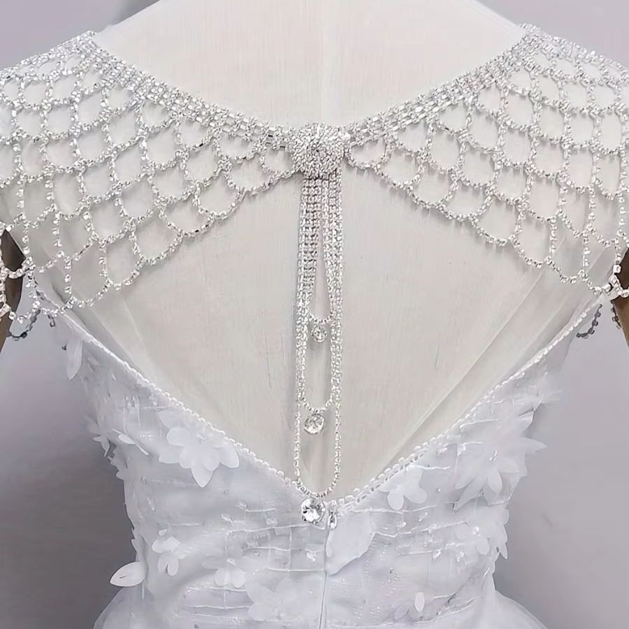 Luxury tassel shoulder chain b - Body Jewelry Back recension och pris