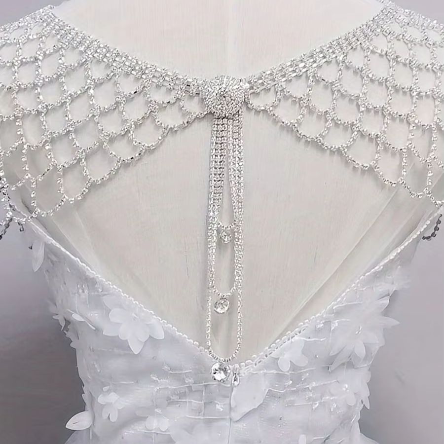 Luxury tassel shoulder chain b - Body Jewelry Back recension och pris