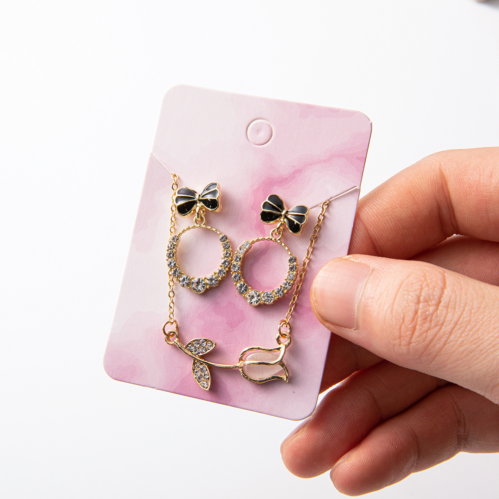50pcs Marble Earring Display C - Body Jewelry Display recension och pris