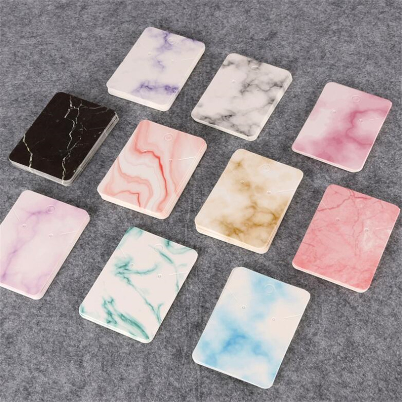 50pcs Marble Earring Display C - Body Jewelry Display recension och pris