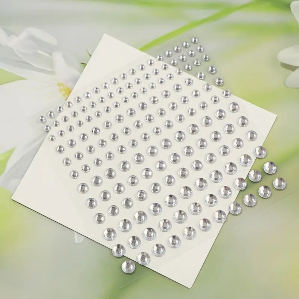 165pcs Self-Adhesive Rhineston - Body Jewelry Labret recension och pris
