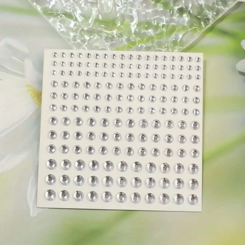 165pcs Self-Adhesive Rhineston - Body Jewelry Labret recension och pris