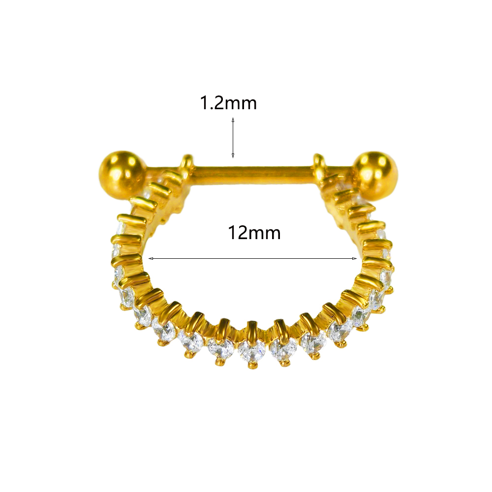 100% 316L Stainless steel Circ - Conch Earring Hoop recension och pris