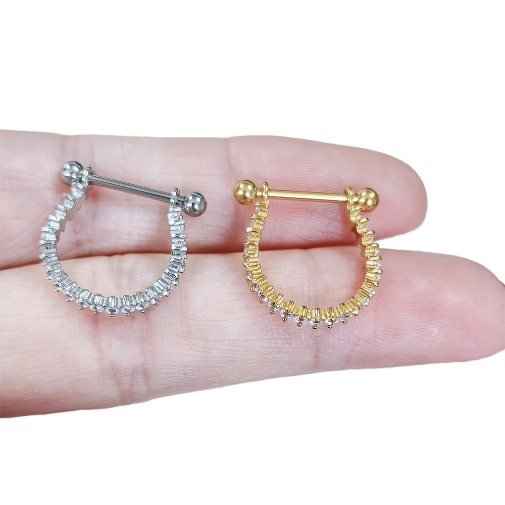 100% 316L Stainless steel Circ - Conch Earring Hoop recension och pris