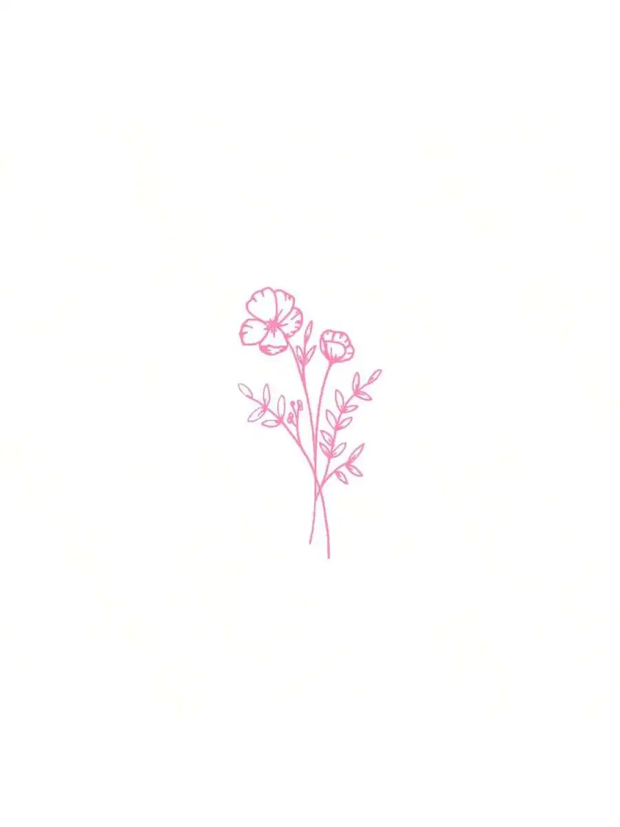 1pc Wild Flower Car Sticker, S - Body Jewelry Labret recension och pris
