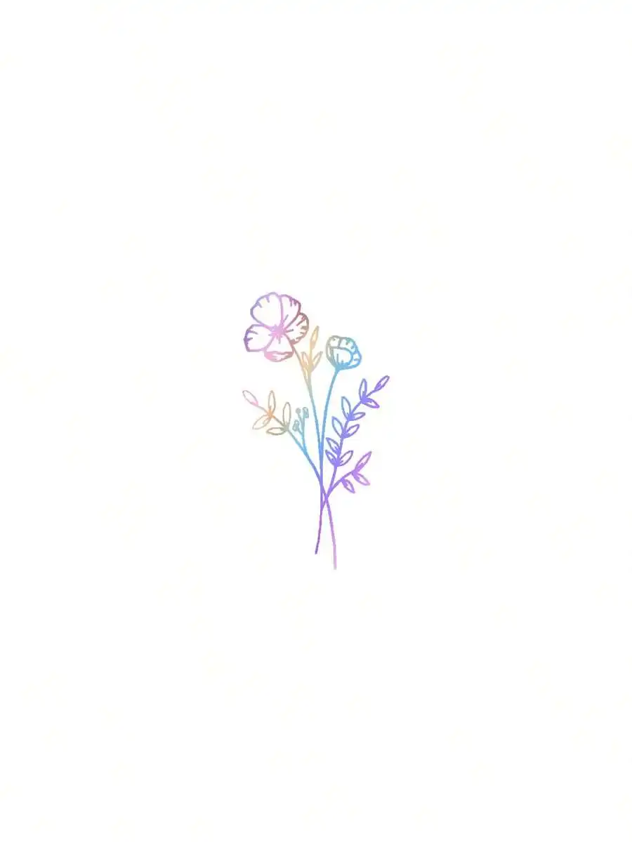 1pc Wild Flower Car Sticker, S - Body Jewelry Labret recension och pris