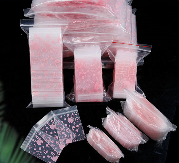 200PCS Cute Plastic PE Ziplock - Body Jewelry Back recension och pris
