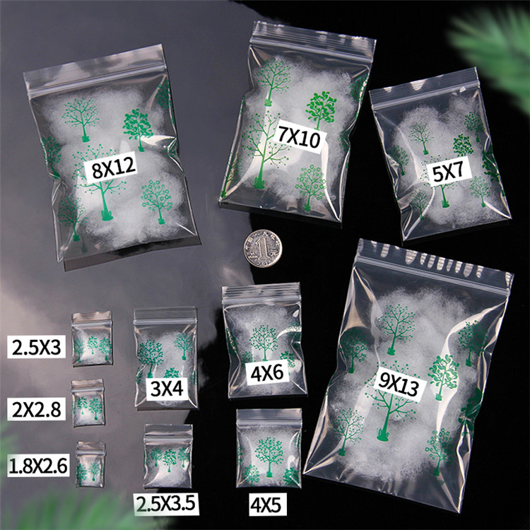 200PCS Cute Plastic PE Ziplock - Body Jewelry Back recension och pris