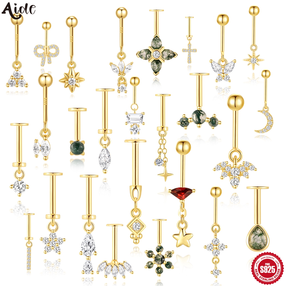 Aide 925 Sterling Silver Labre - Body Jewelry Labret recension och pris