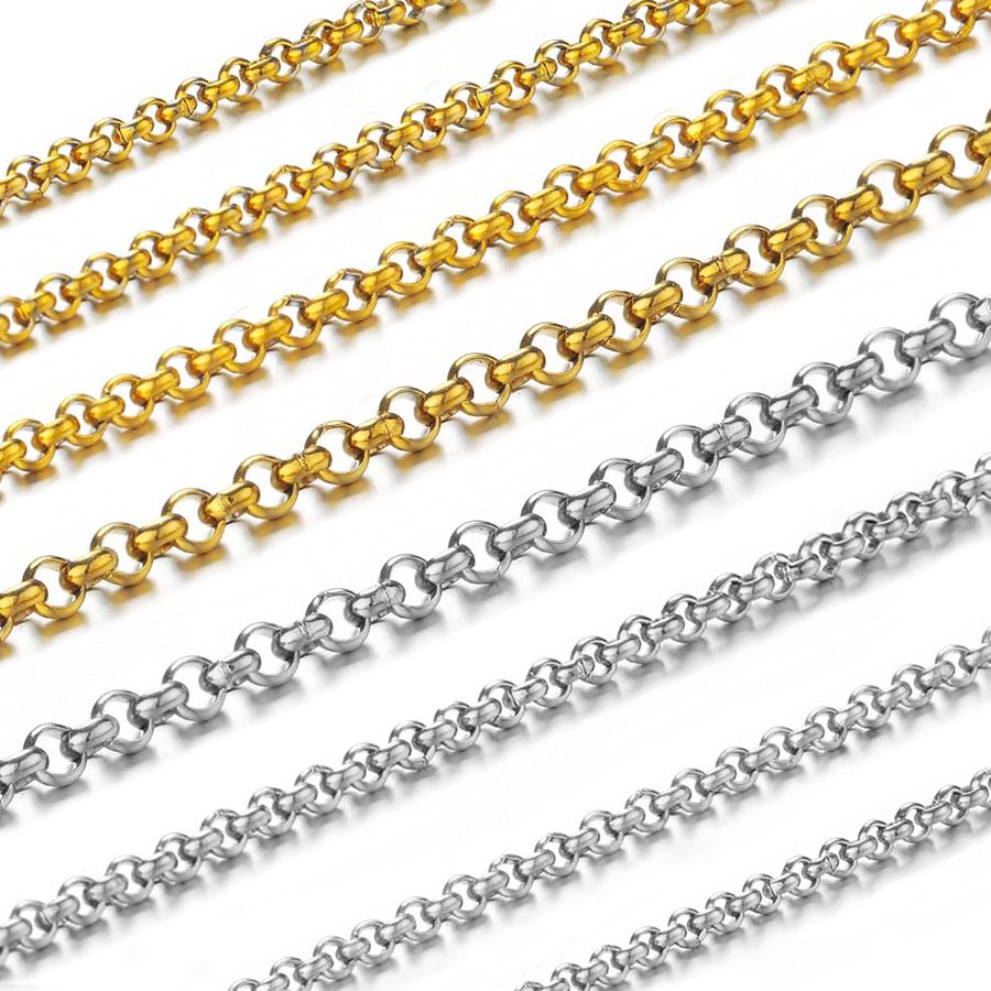 1 Meter 2-4mm Stainless Steel  - Body Jewelry Bra recension och pris