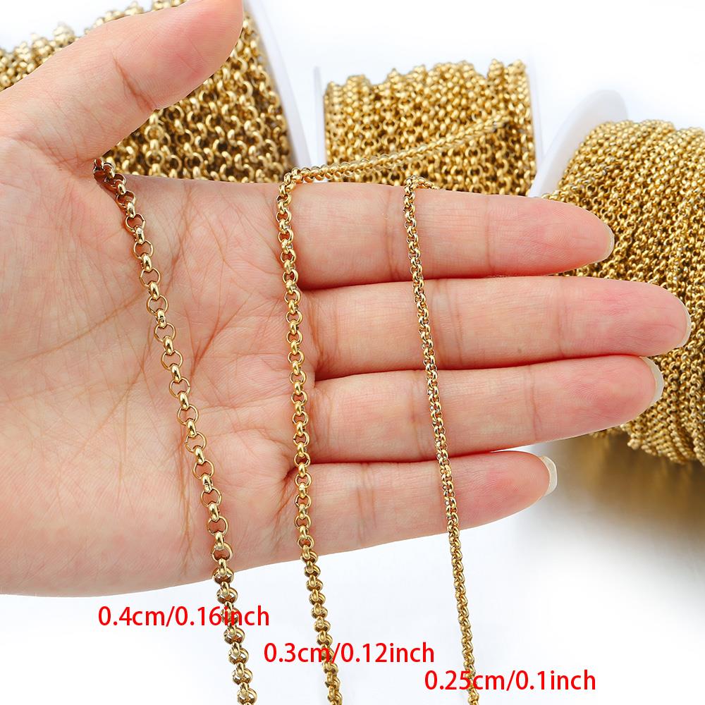 1 Meter 2-4mm Stainless Steel  - Body Jewelry Bra recension och pris