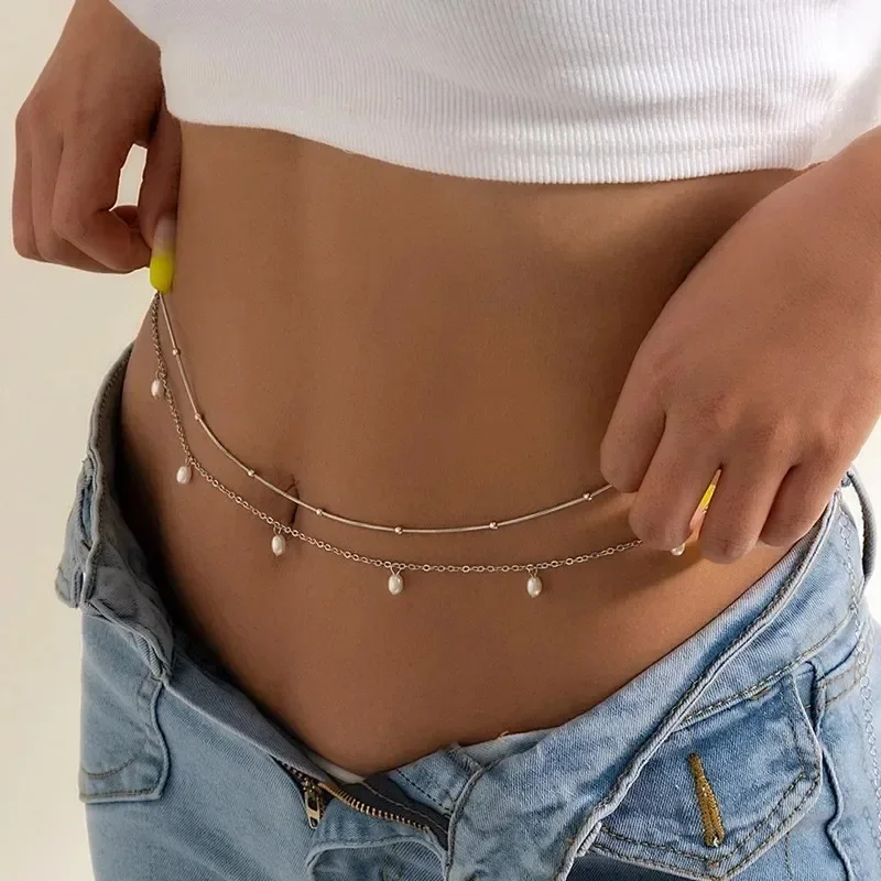 New Charm Sexy Double Layer Bu - Body Jewelry Women recension och pris