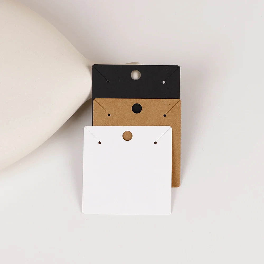 50/100pc 7x7cm Paper Cardboard - Body Jewelry Display recension och pris