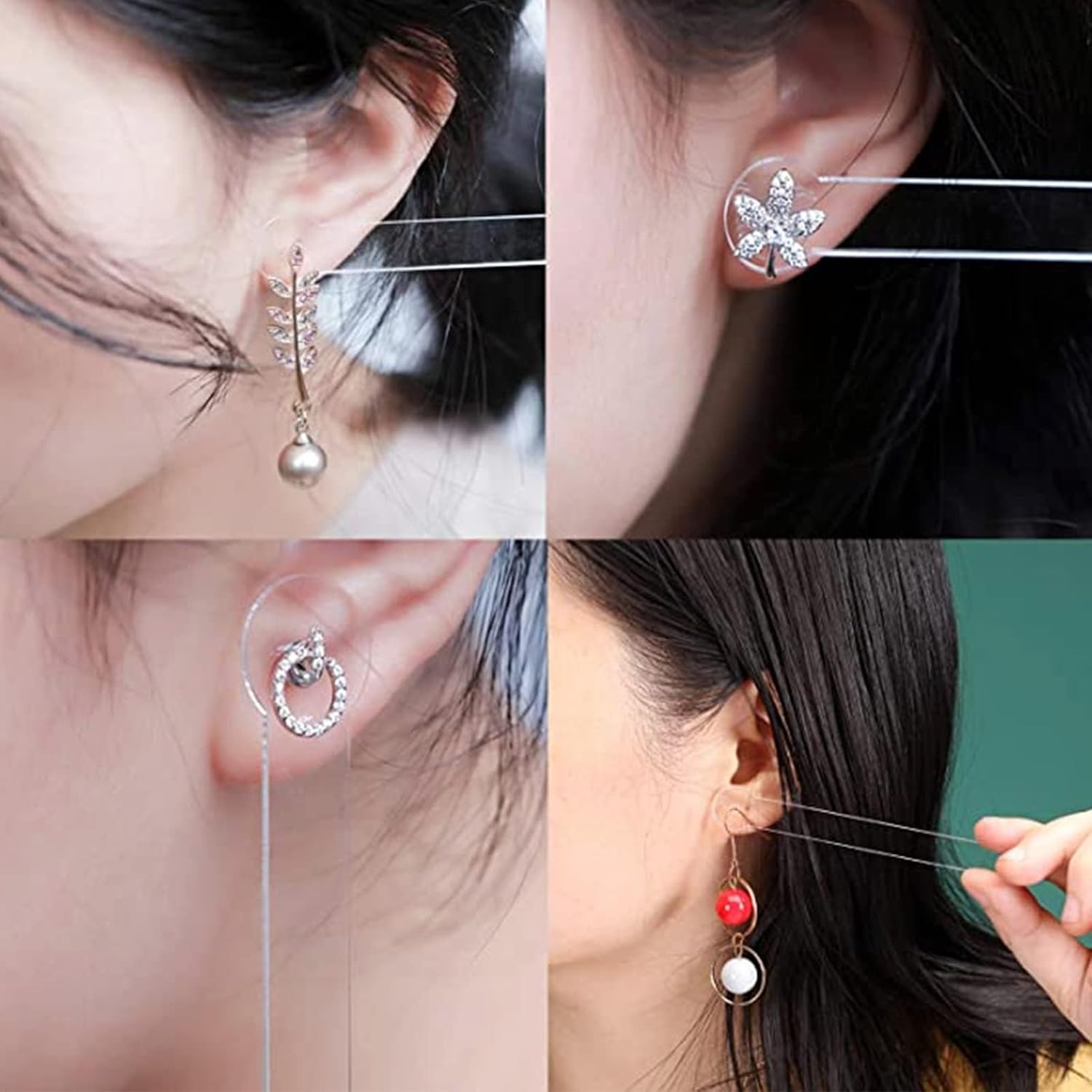 5pcs Acrylic Earring Try-on Wa - Body Jewelry Display recension och pris