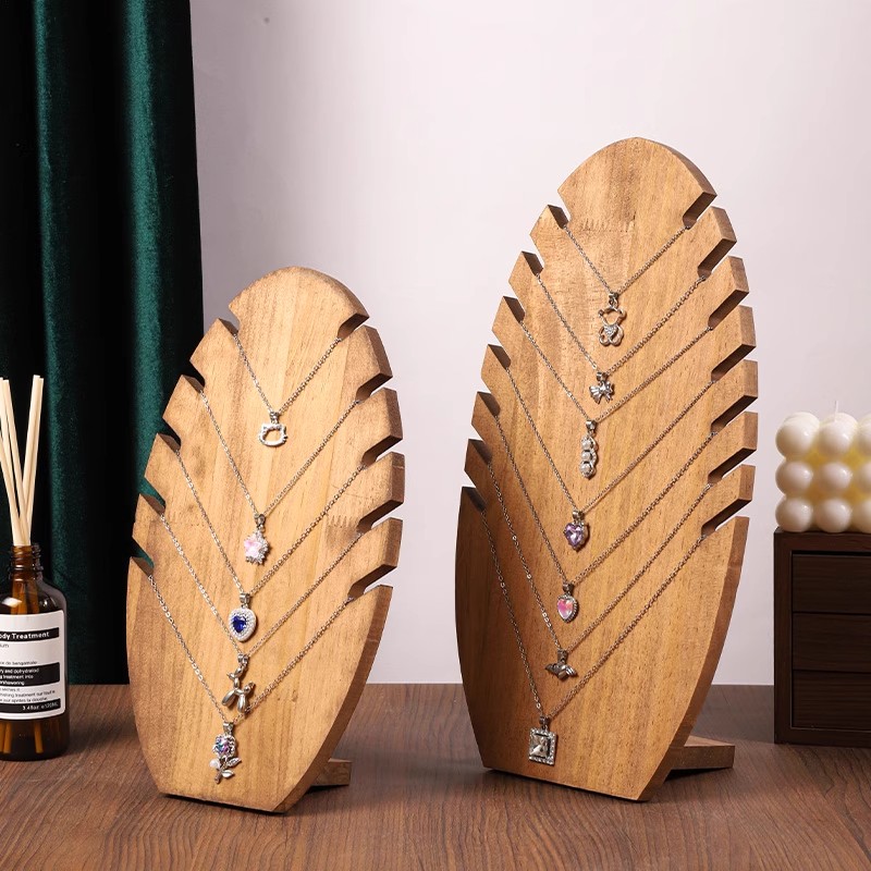 Walnut Wood Detachable Mannequ - Body Jewelry Display recension och pris