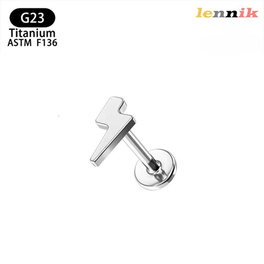 LENNIK F136 Titanium Alloy Cro - Body Jewelry Titanium recension och pris