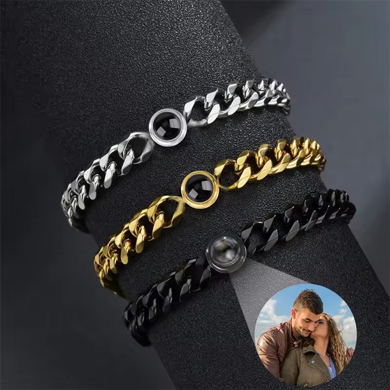 with Personalized Photo Projec - Body Jewelry Titanium recension och pris