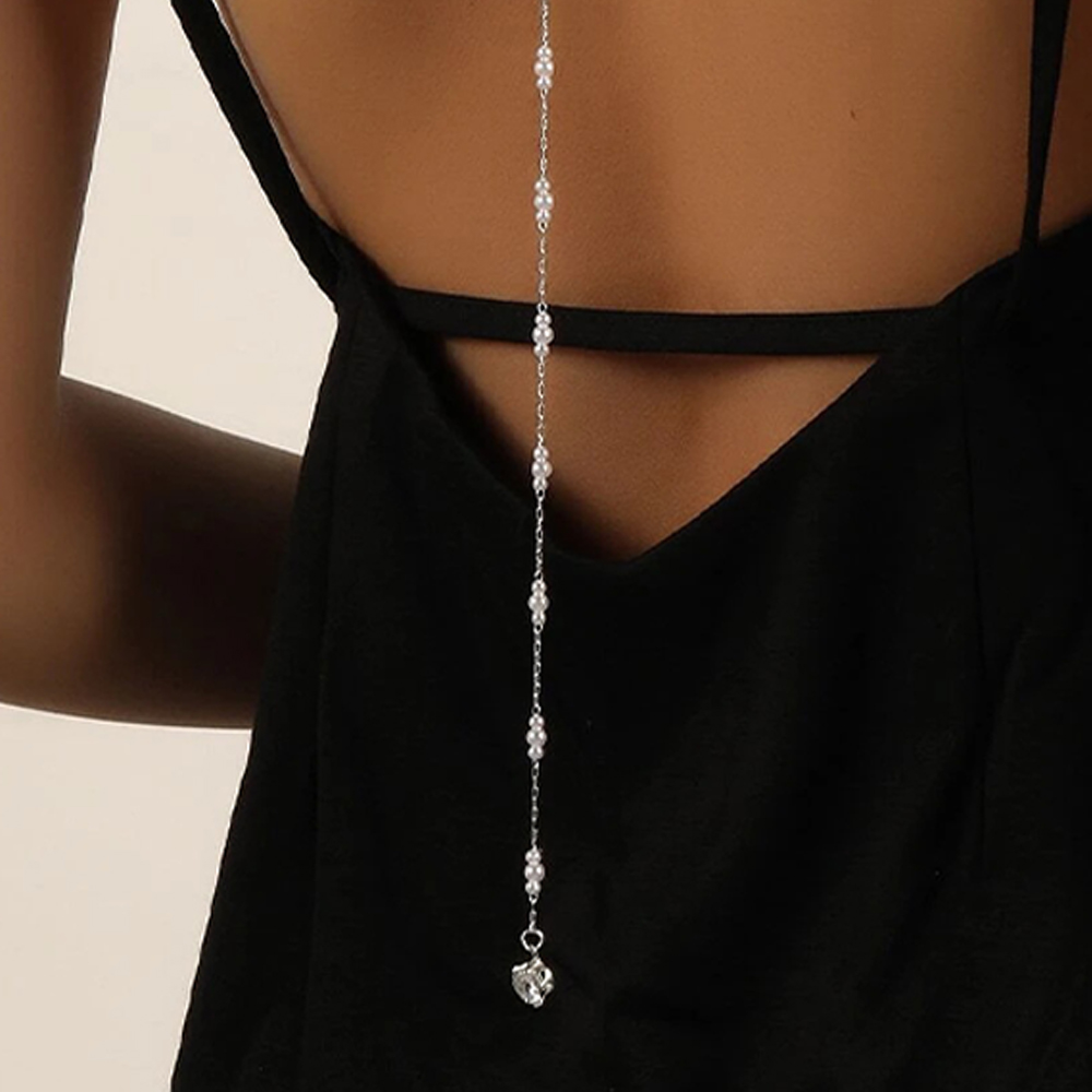 Luxury Bridal Round Rhinestone - Body Jewelry Back recension och pris