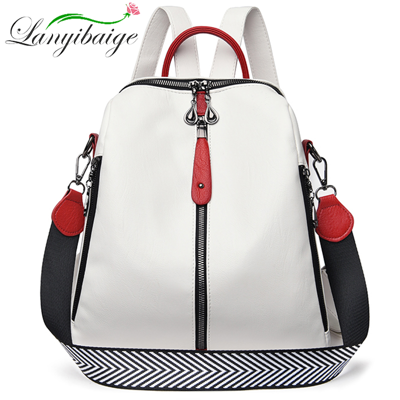 Fashion Backpack Women Soft Le - Body Jewelry Back recension och pris