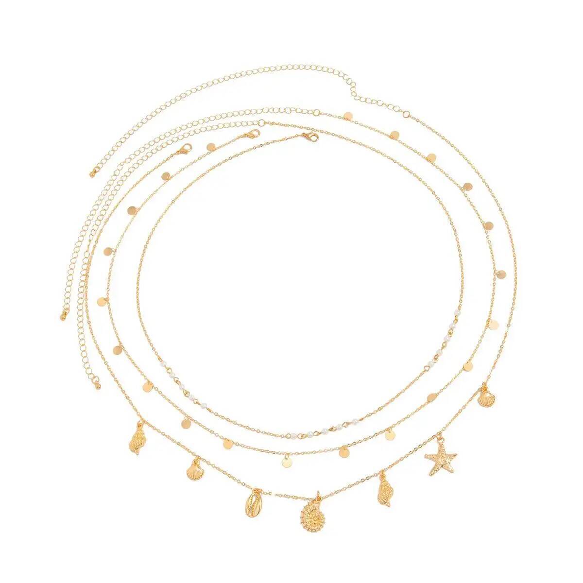 IngeSight.Z 3Pcs/Set Boho Star - Body Jewelry Waist Chains recension och pris