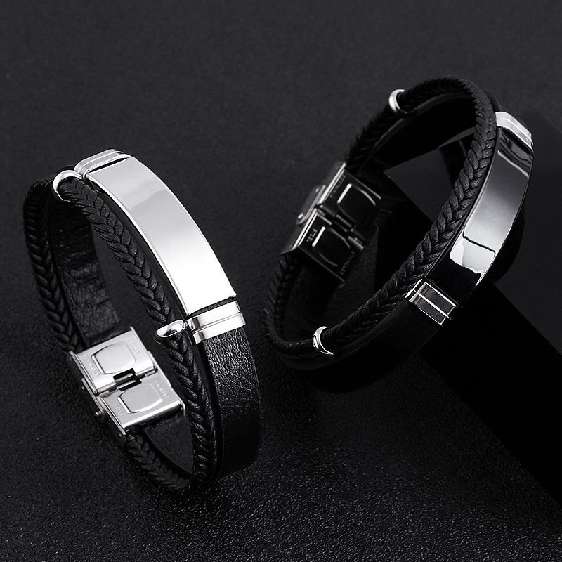 Custom Stainless Steel Bracele - Body Jewelry Titanium recension och pris