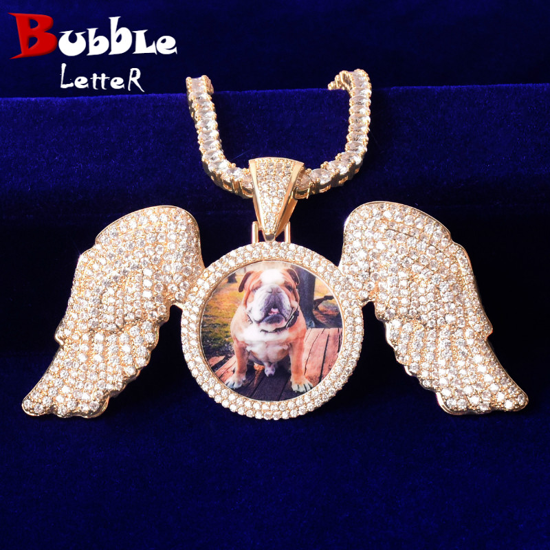 Bubble Letter Solid Back Wing  - Body Jewelry Back recension och pris