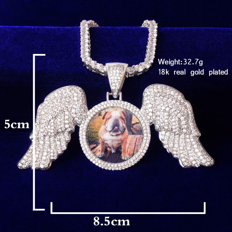 Bubble Letter Solid Back Wing  - Body Jewelry Back recension och pris