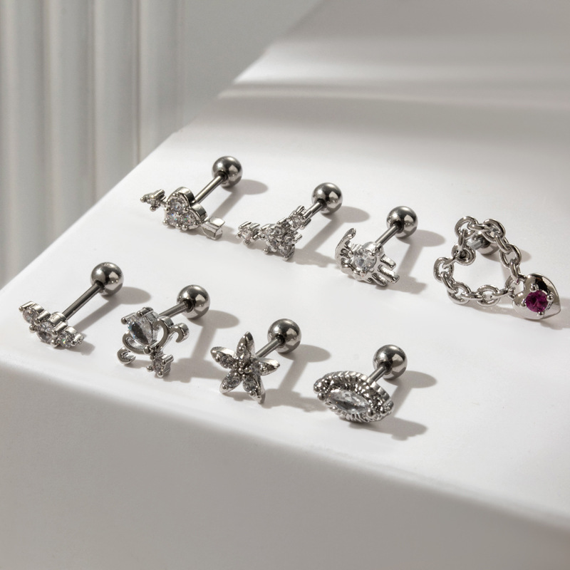 G23 Titanium Cartilage Earring - Body Jewelry Labret recension och pris