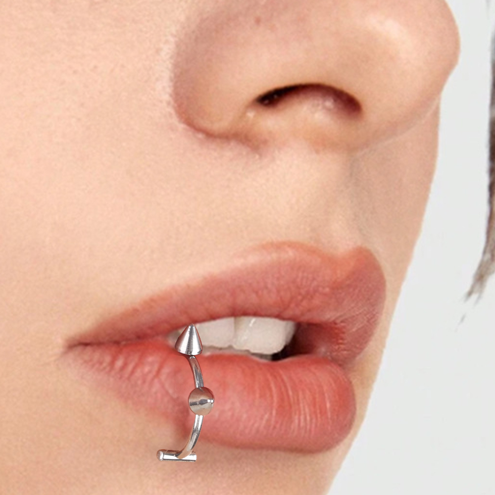 10pcs Punk Nose Ring One Nail  - Body Jewelry Labret recension och pris