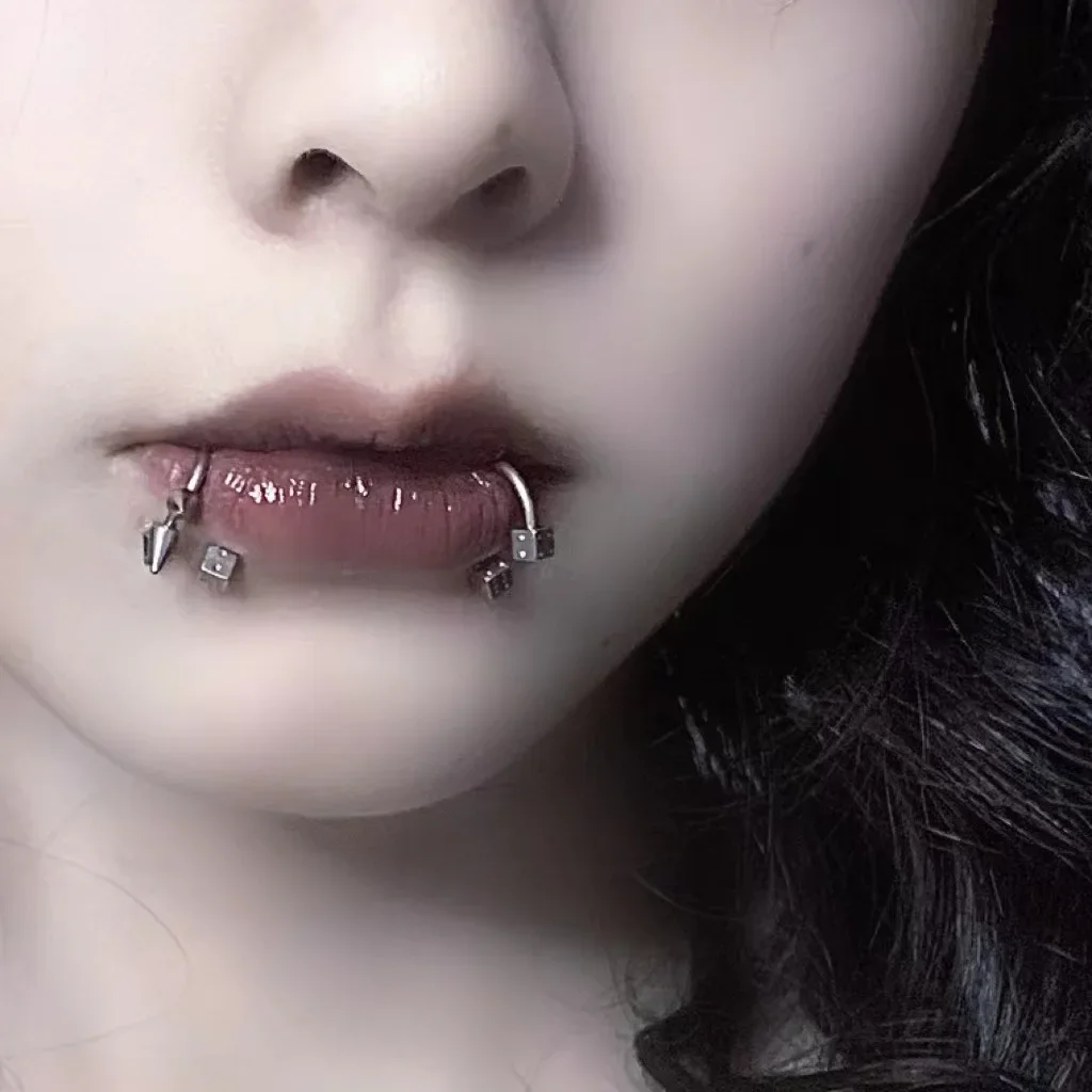 10pcs Punk Nose Ring One Nail  - Body Jewelry Labret recension och pris