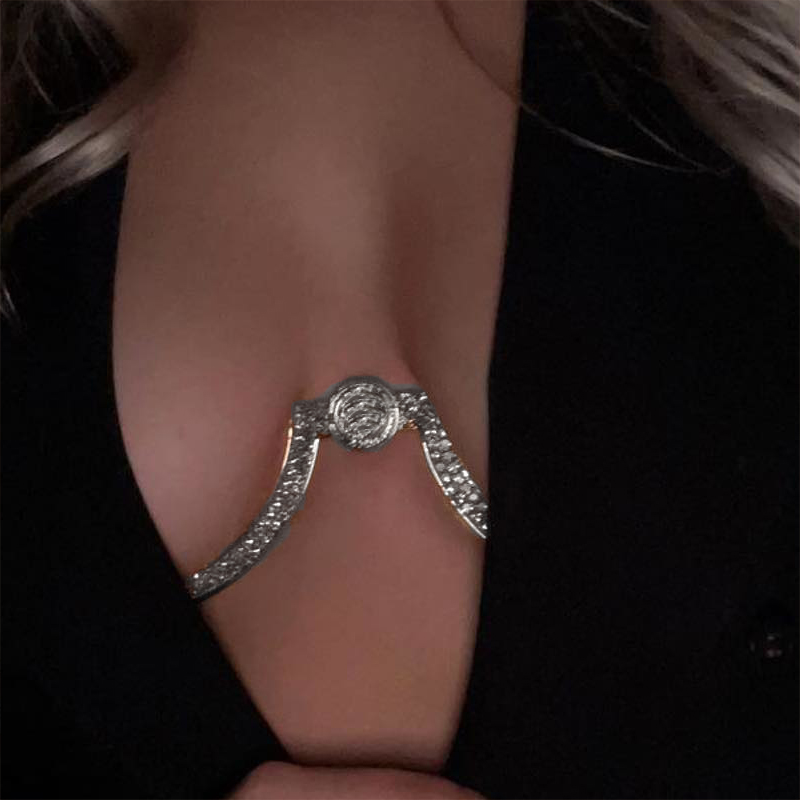 Stonefans Zircon Butterfly Tas - Body Jewelry Bra recension och pris
