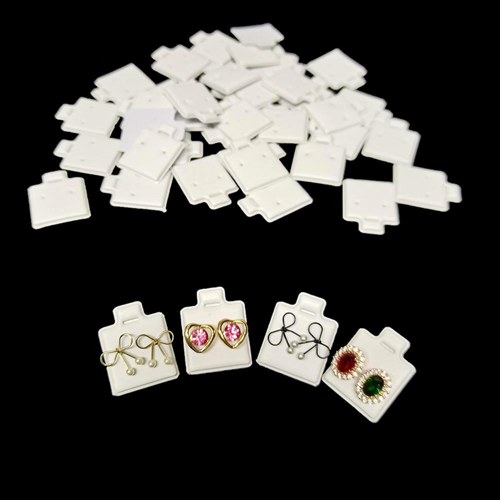 100pcs/bag Ear Studs Holder Wh - Body Jewelry Display recension och pris
