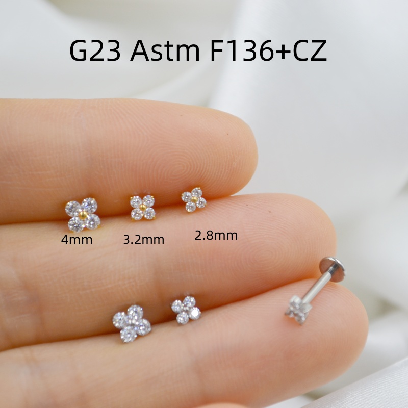 10pcs Body Jewelry 16Gx8mm G23 - Rook Curved Barbell recension och pris