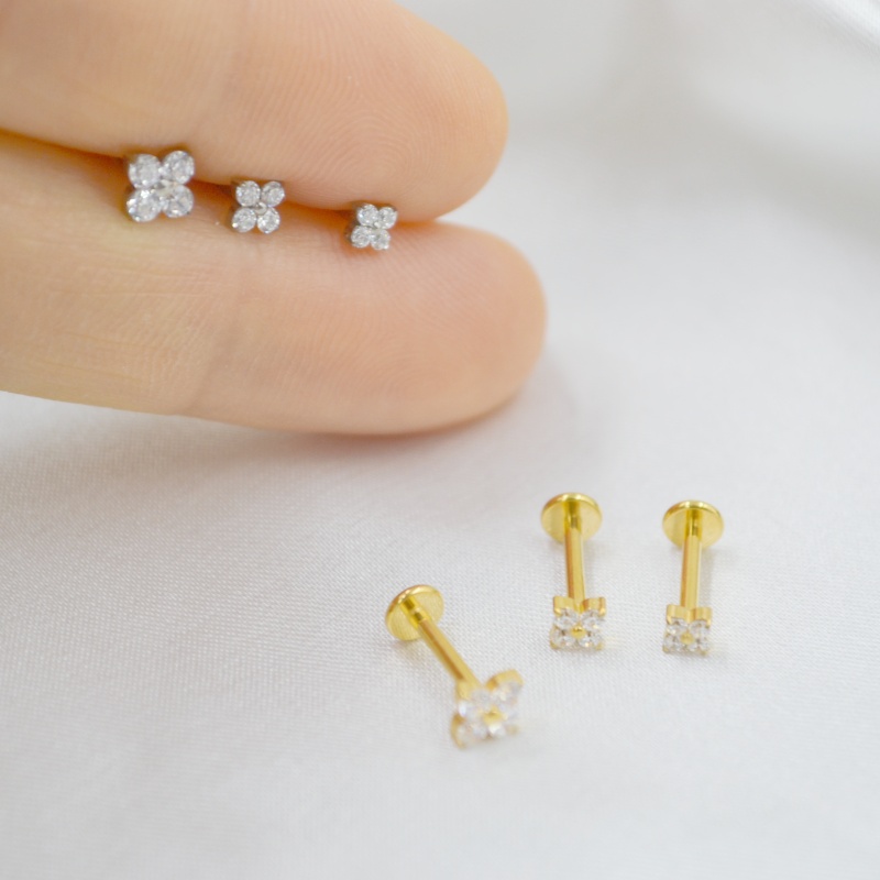 10pcs Body Jewelry 16Gx8mm G23 - Rook Curved Barbell recension och pris