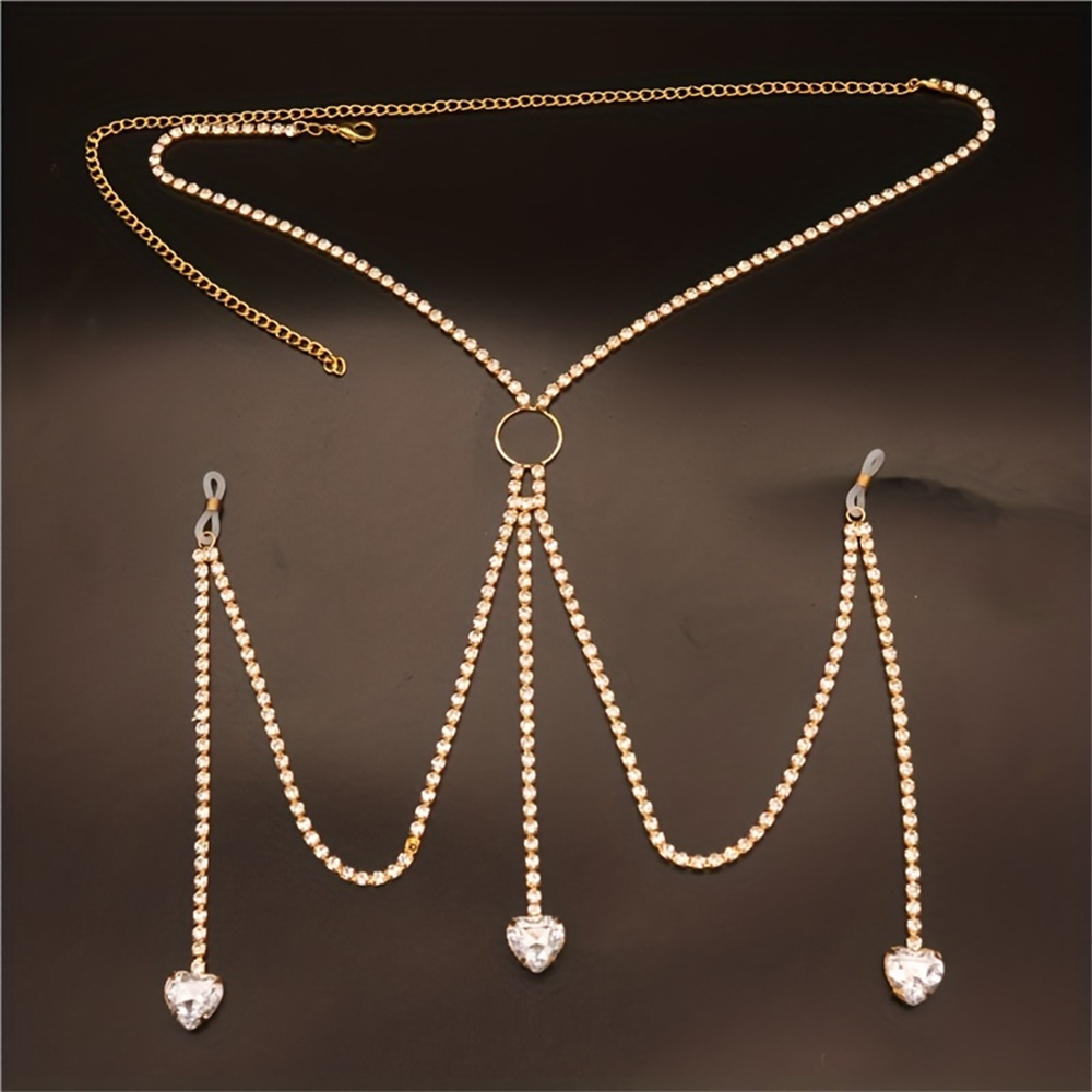Exquisite Fashion Shining Rhin - Body Jewelry Bra recension och pris