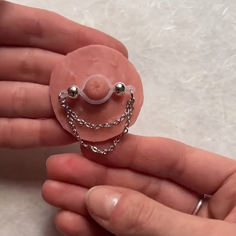 1 Pair Adjustable Fake Nipple  - Body Jewelry Nipple Rings recension och pris