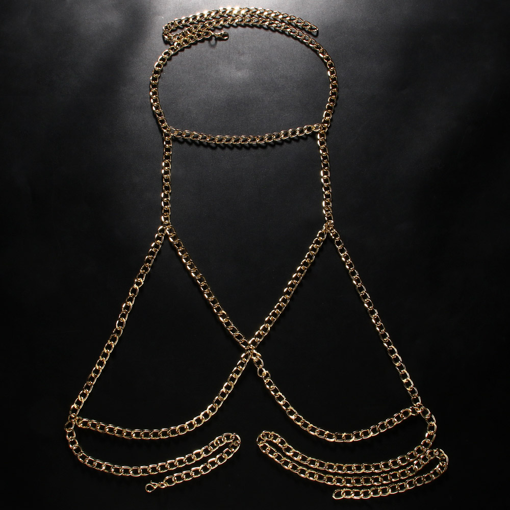 Christmas New Metal Bra Chain  - Body Jewelry Good Quality recension och pris