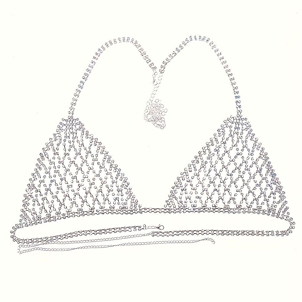 Personalized Sparkling Silvery - Body Jewelry Bra recension och pris