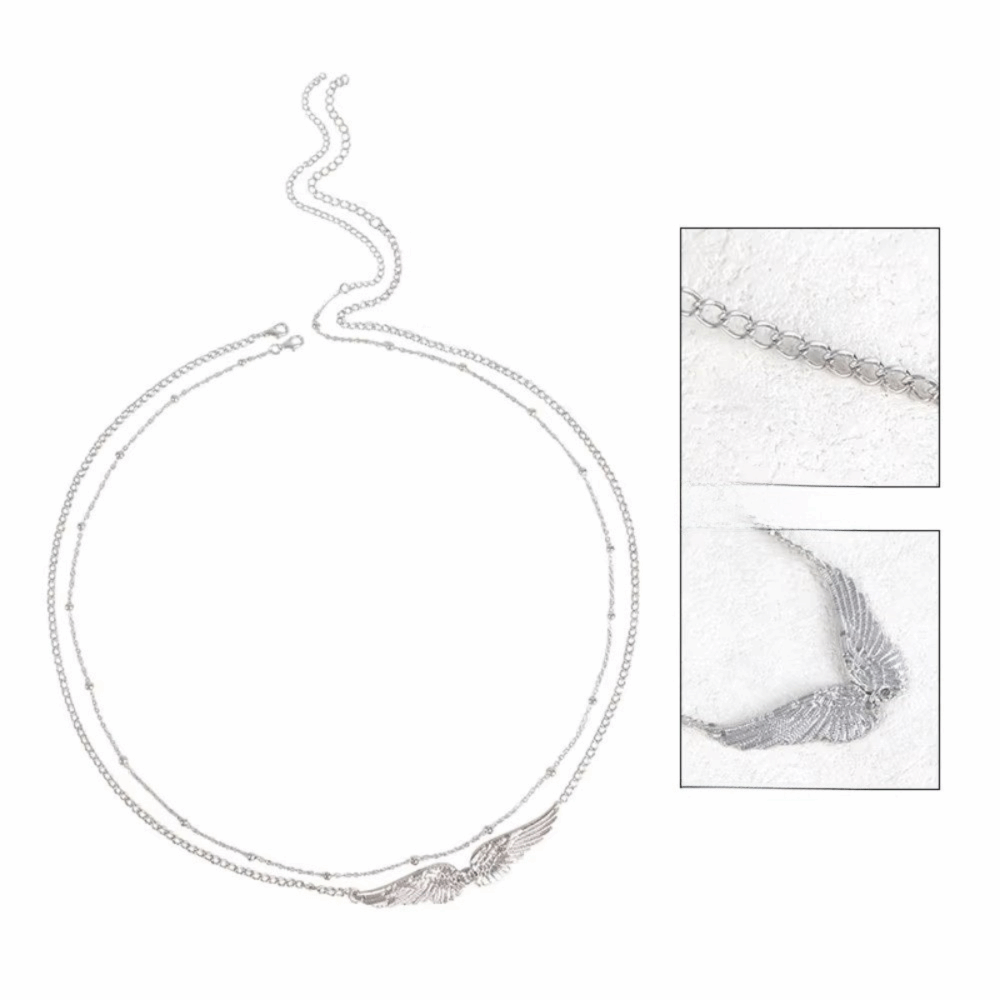 Trendy Elegant Double Layer Wi - Body Jewelry Waist Chains recension och pris