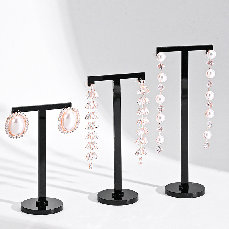 6pcs Acrylic Black/White T Sha - Body Jewelry Display recension och pris