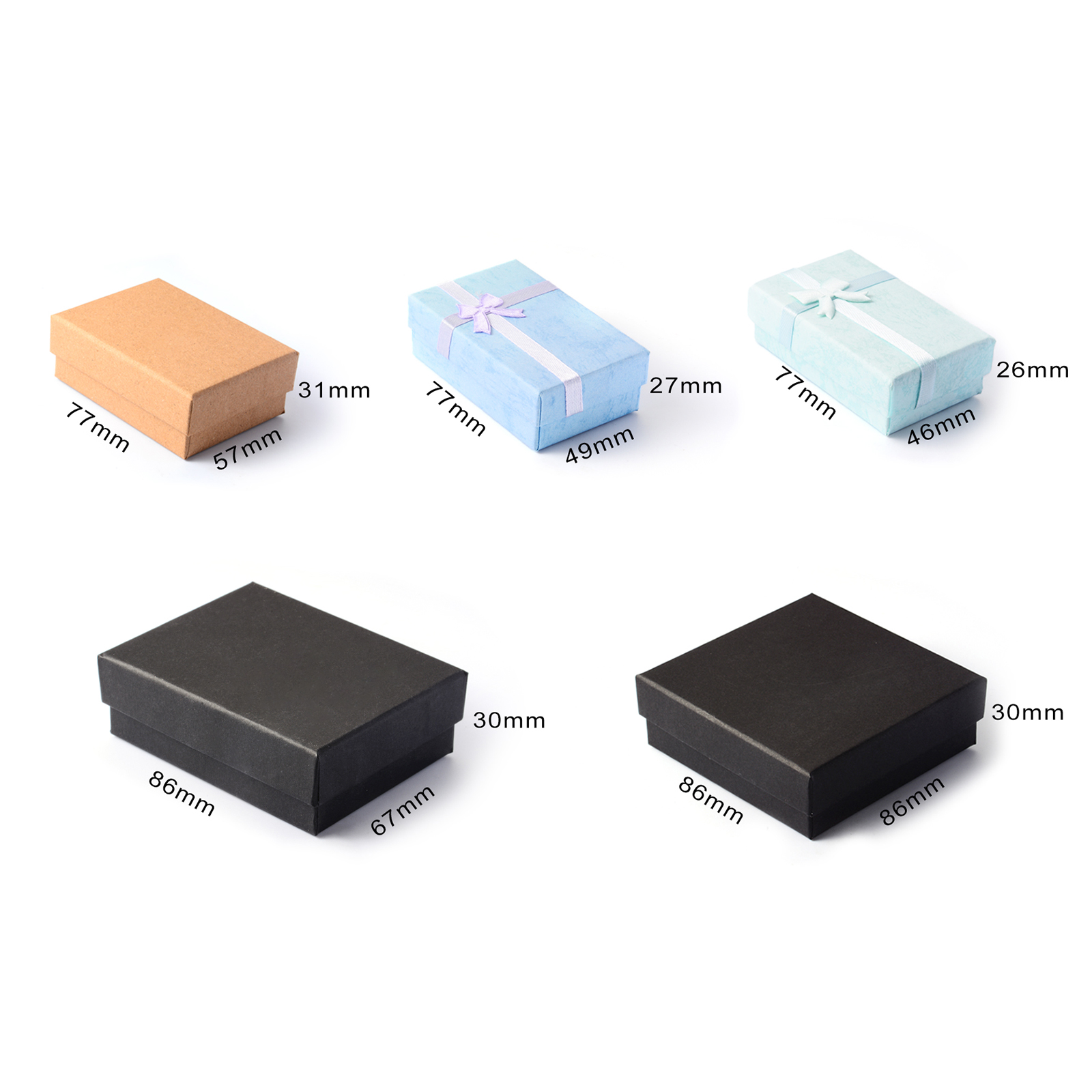 1PCS Rectangle Jewelry Packagi - Body Jewelry Display recension och pris